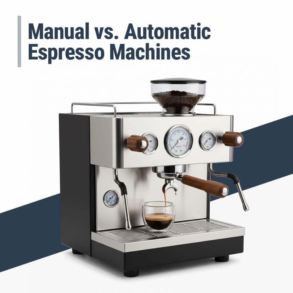 Manual vs. Automatic Espresso Machines