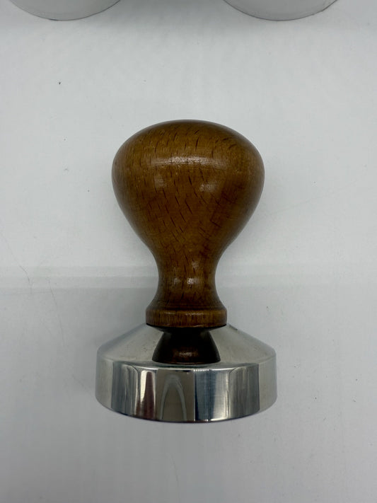 Wood Knob/ Stainless - 54mm Coffee Tamper Item# 368-2