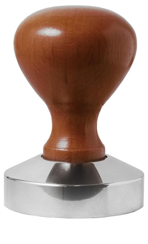 Wood Knob & Stainless Tamper