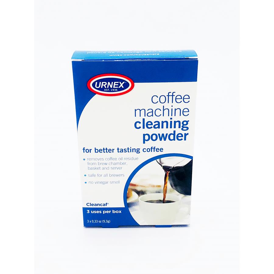 Coffee machine powder descaler