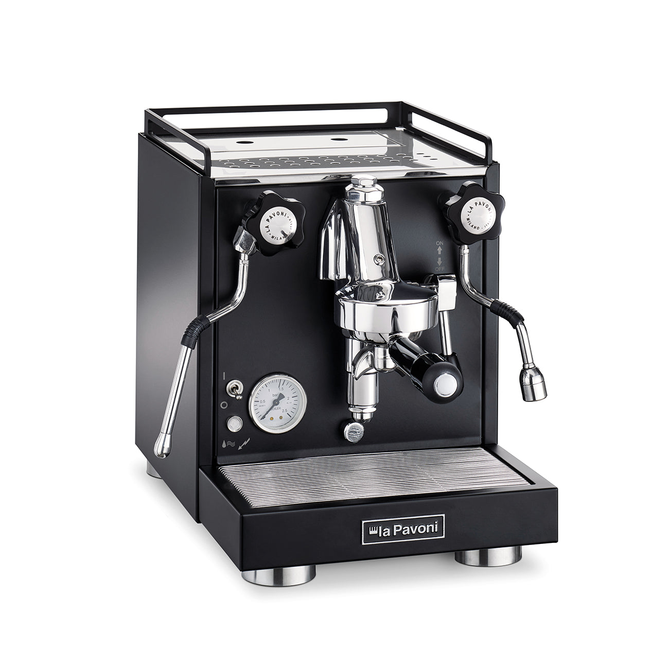 La Pavoni Cellini Classic Black - Item# LPSCCB01US - In Stock