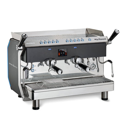 DESIDERIO 2 BLACK GROUP VOLUMETRIC ESPRESSO MACHINE - Special Order Call for Availabilities