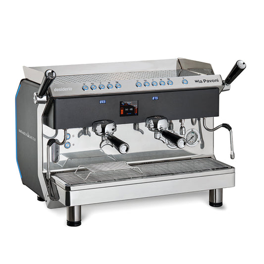 DESIDERIO 2 BLACK GROUP VOLUMETRIC ESPRESSO MACHINE - Special Order Call for Availabilities