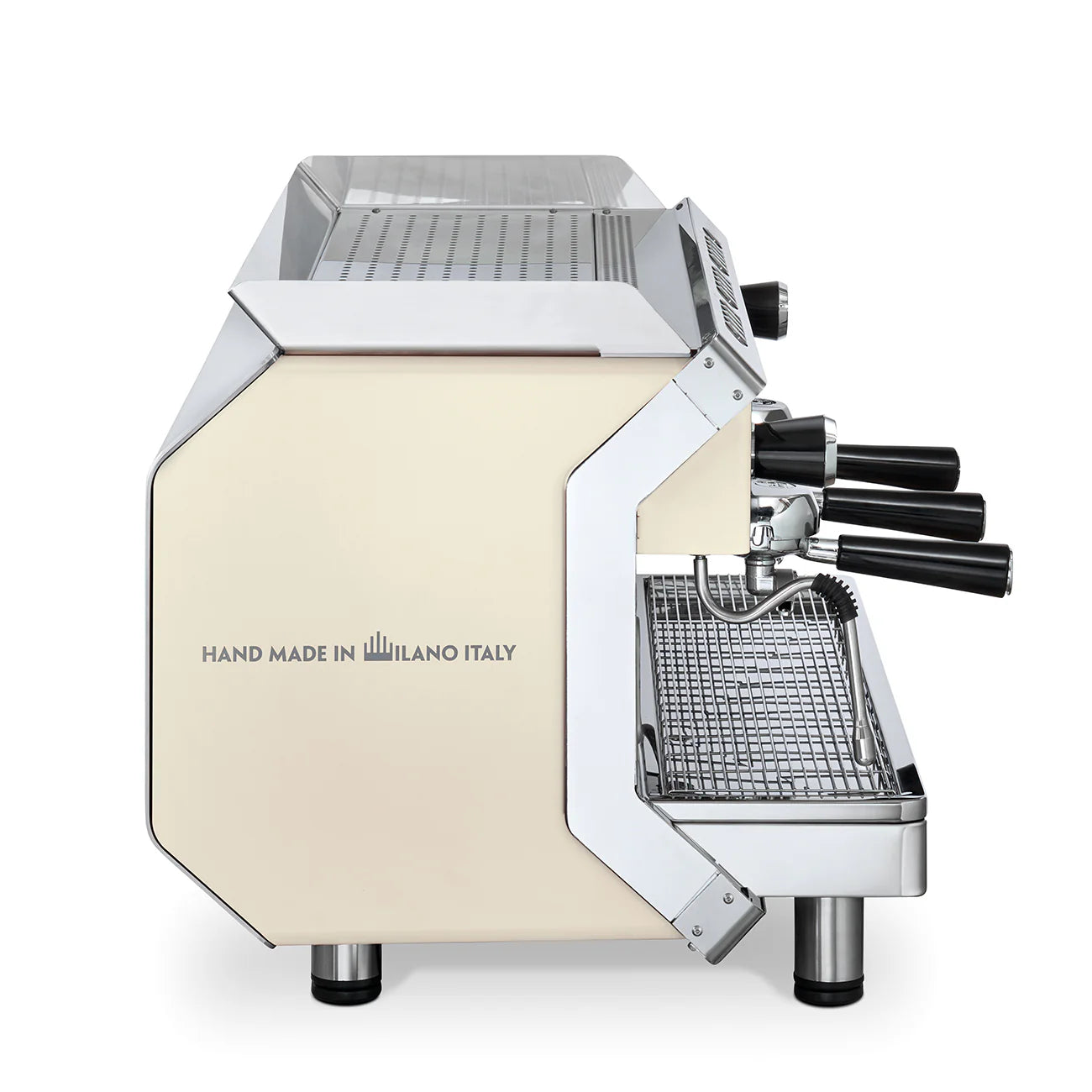 LA PAVONI GENIALE WHITE 3 GROUP VOLUMETRIC - 5465W - 230V Special Order Call for Availabilities