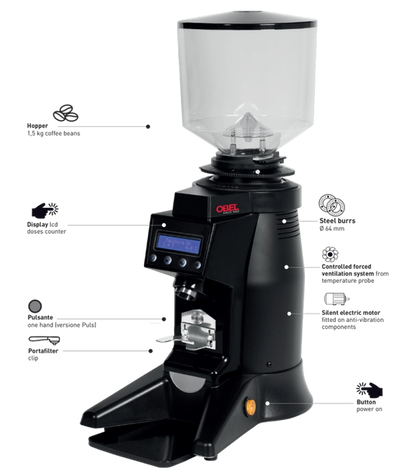 OBEL - MITO ON DEMAND 64 Coffee Grinder - Item# M64