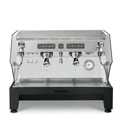 LA PAVONI BAR-T 2 GROUP FULL SIZE VOLUMETRIC - 2000W - 230V -Made in Italy - In Stock