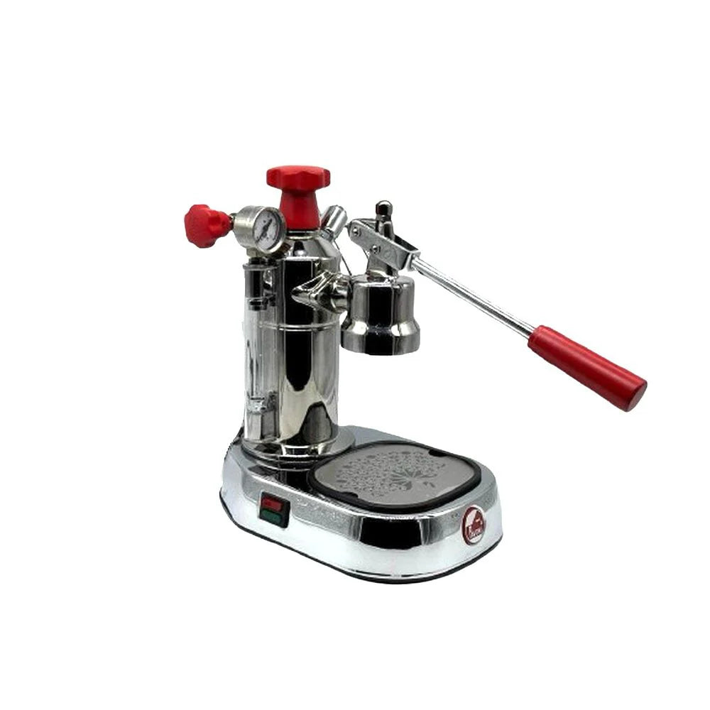 SPECIAL EDITION La Pavoni Europiccola w/Gauge - Special Red - #EPC-8SR